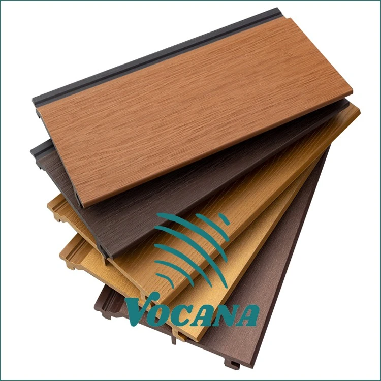 Textured Appearance Airport Lounge Fireproof WPC Wall Panels suppliers